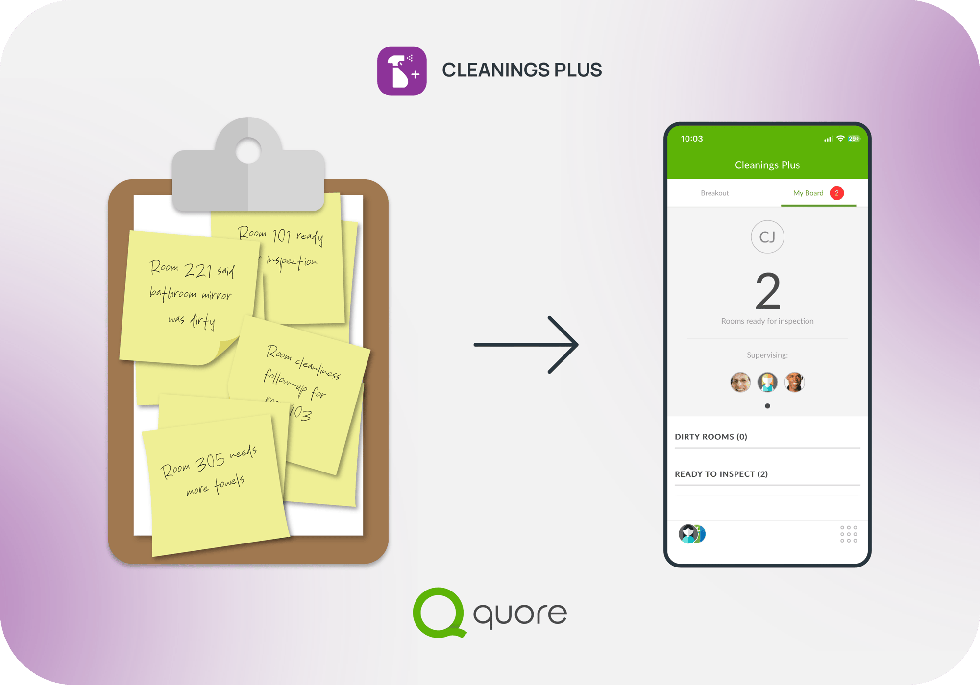 Cleanings Plus LP graphics_header